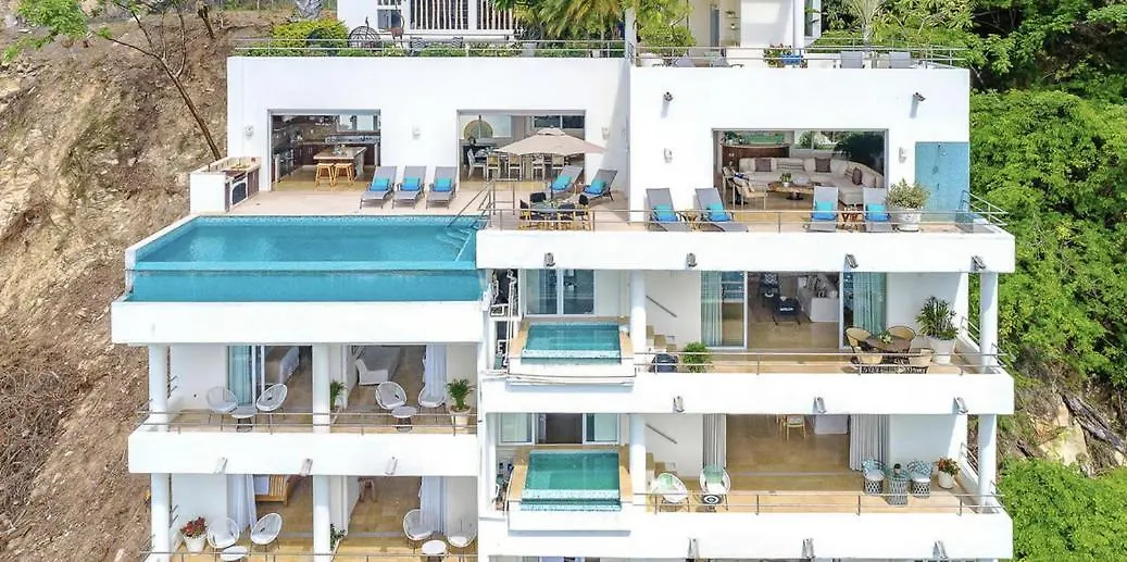 High End Modern Balb Villa In Conchas Chinas Puerto Vallarta Mexico